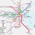 Boston T Map | Metro Maps | Boston Vacation, Subway Map, Moving To   Mbta Subway Map Printable
