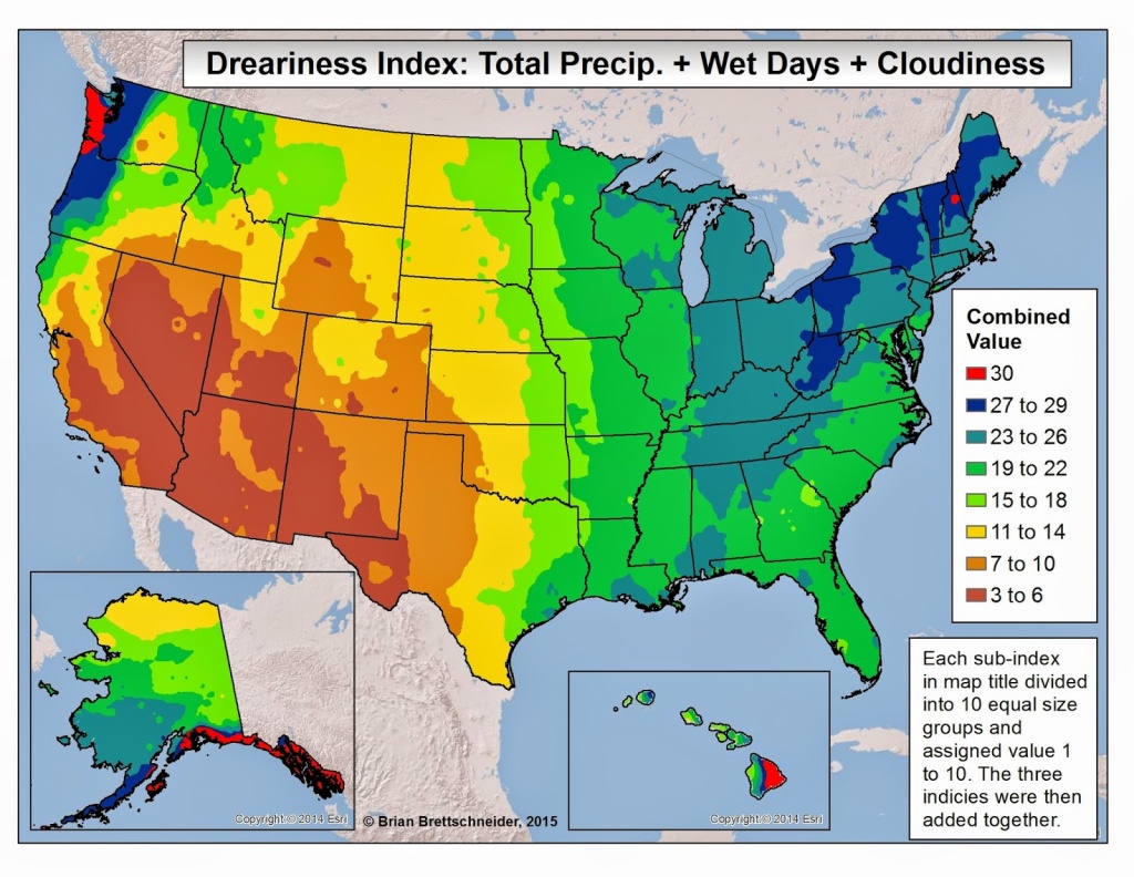 Brian B&amp;#039;s Climate Blog: Dreary Weather - Florida Humidity Map