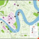 Brisbane Tourist Map   Printable Map Of Brisbane