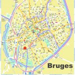 Bruges Tourist Map   Printable Street Map Of Bruges