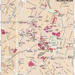 Brussels Map   Tourist Attractions   Great Map To Use When Teaching   Tourist Map Of Brussels Printable