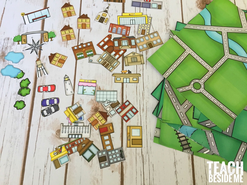 Build A City Map | Geography | Printable Maps, Map Activities, Maps - Community Map For Kids Printable