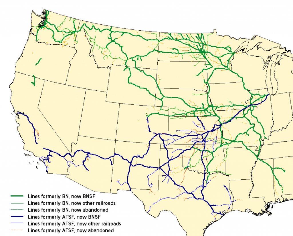 Burlington Northern Railroad - Wikipedia - Texas State Railroad Route Map