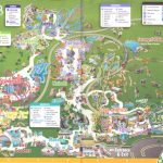 Busch Gardens Tampa   2016 Park Map   Bush Garden Florida Map