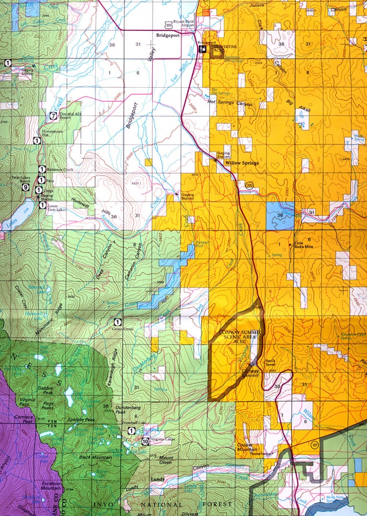 Buy And Find California Maps: Bureau Of Land Management: Northern - California Public Hunting Land Map