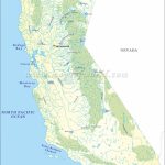 Buy California River Map   Buy Map Of California