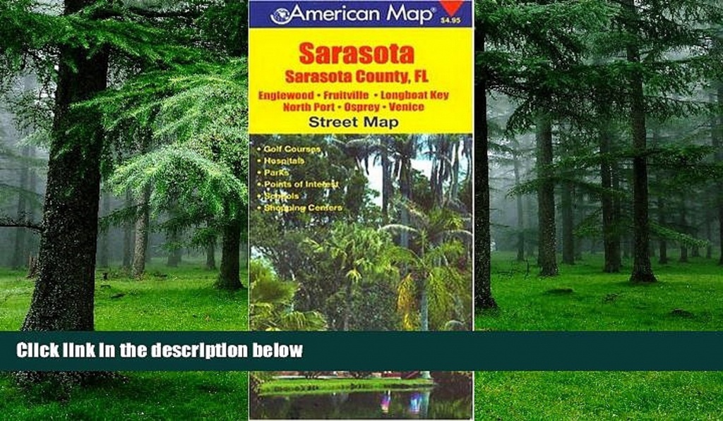 Buy Now Sarasota, Sarasota County, Fl Street Map:  Englewood/fruitville/longboat Key/north - Street Map Of Englewood Florida