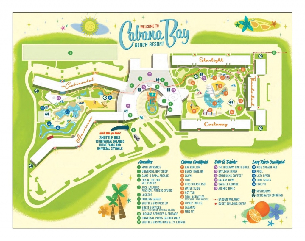 Cabana Bay Beach Resort | Disney Cruise In 2019 | Beach Resorts - Map Of Florida Beach Resorts