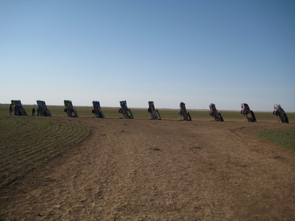 Cadillac Ranch - Wikipedia - Cadillac Ranch Texas Map