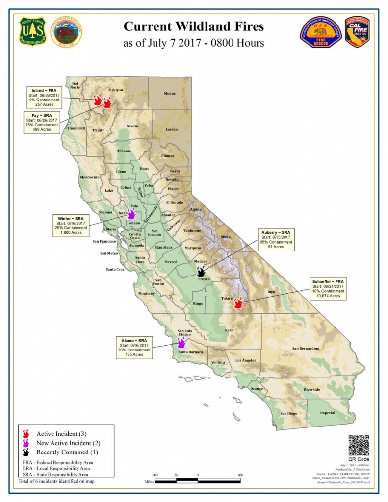 north cal fire map