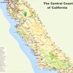 California Central Coast Map   Central Coast California Map