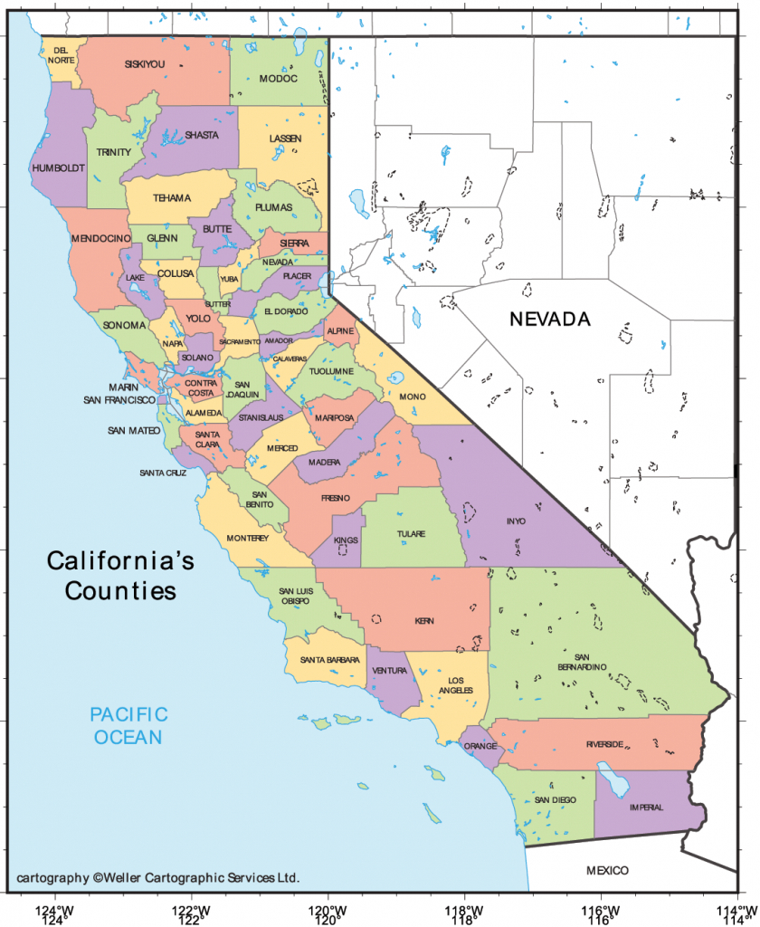 California Cities Map • Mapsof - Full Map Of California