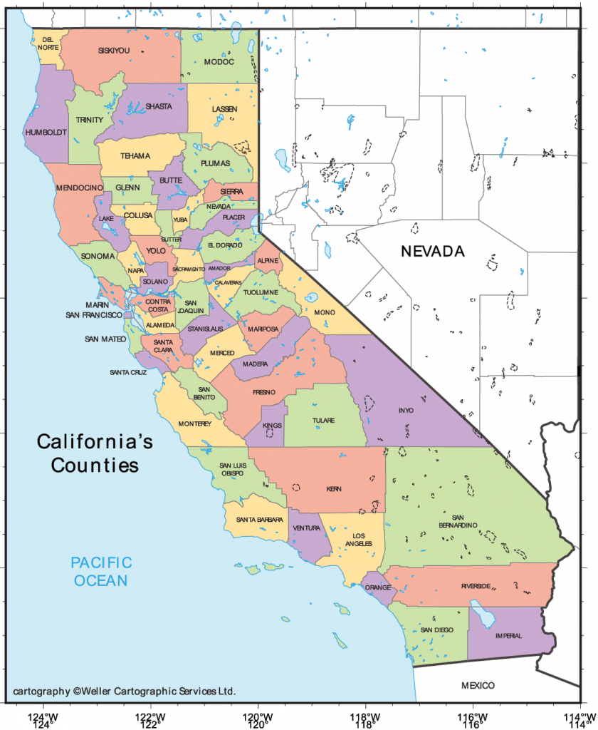 California Cities Map • Mapsof - Map Of Southern California Cities