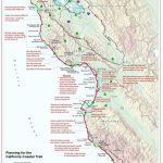 California Coastal Trail   Map Of California Coast