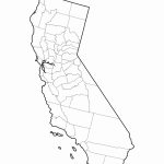California Counties Outline Map   California Outline Map Free Png   California Outline Map Printable