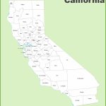 California County Map   California County Map