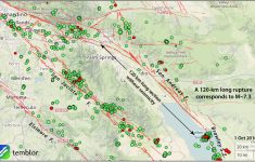 Map Of The San Andreas Fault In Southern California
