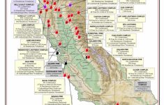 Where Are The Fires In California Right Now Map