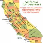 California For Beginners | Burrito Justice   Big Map Of California