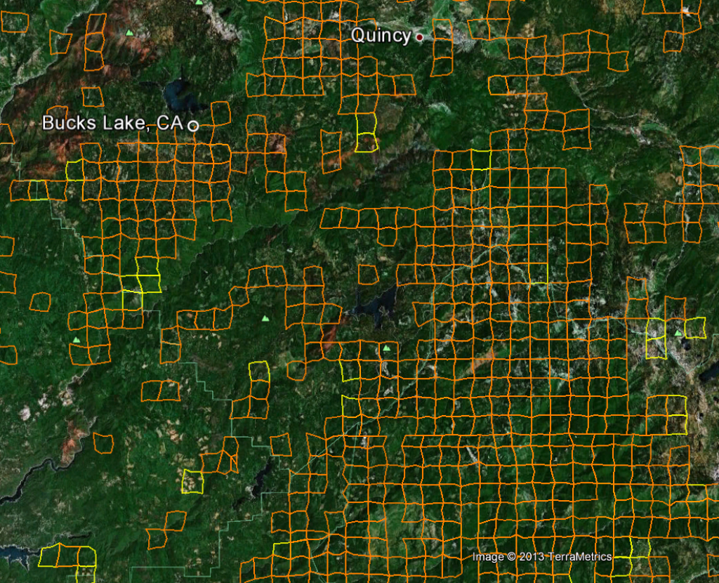 California Gold Maps | Gold Claims - Map Of Abandoned Mines In California