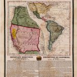 California Gold Rush Broadside   Rare & Antique Maps   California Gold Mines Map