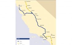 High Speed Rail California Map