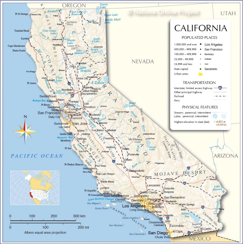 California Map - Free Large Images | Art | California Map - Free State Map California