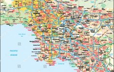 Map Of Los Angeles California Area