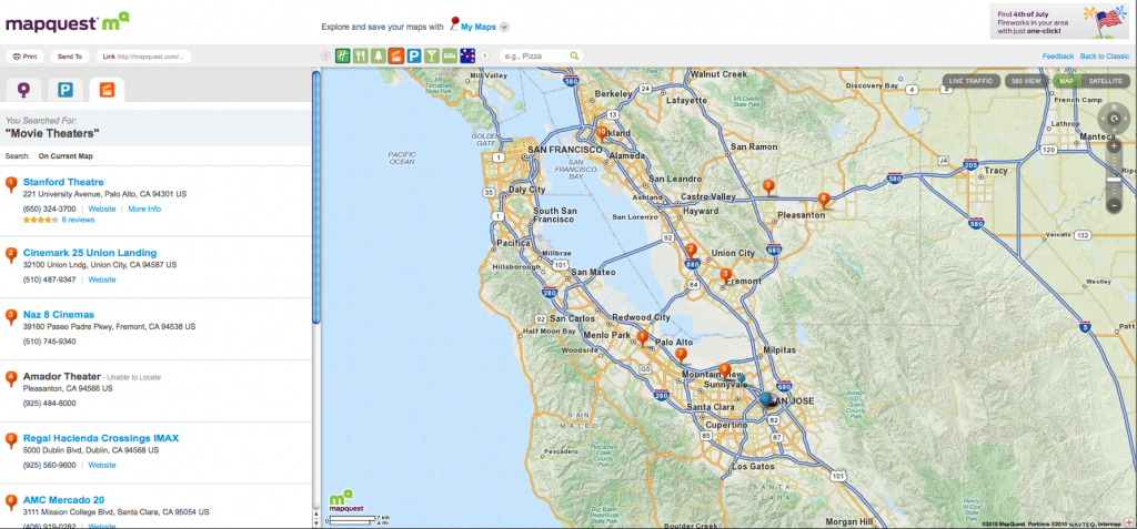 California Map Quest – Bestinthesw - Mapquest California Map