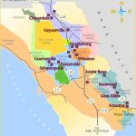 California Map With Cities California Napa Valley Map | California   Napa Valley California Map