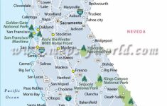 National Parks In Northern California Map