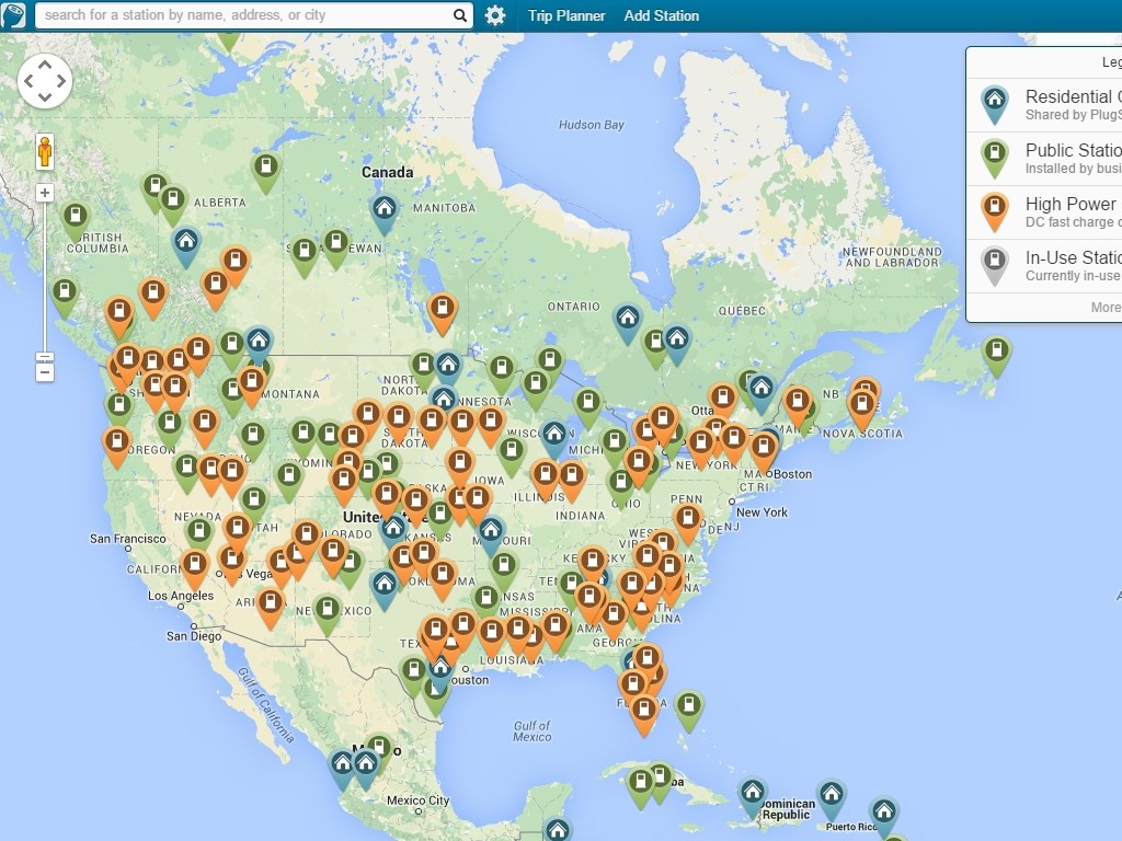 California – Page 2 – West Coast Electric Fleets - Charging Station Map California