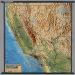 California    Physical (Raised Relief)   David Rumsey Historical Map   California Raised Relief Map