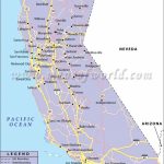 California Road Map, California Highway Map Inside Map Of Northern   Mapquest California Map