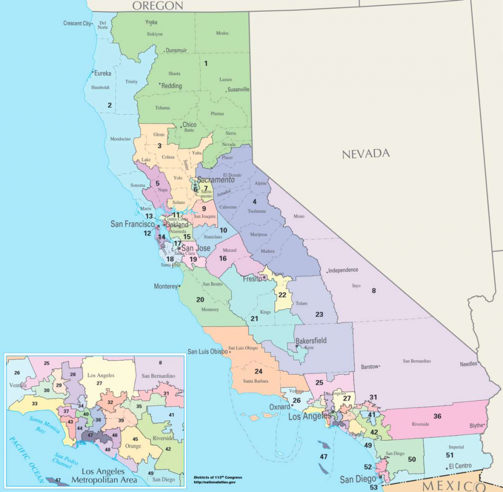California S Congressional Districts San Pedro California Map - San Pedro California Map