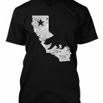California State Map Men's T Shirt Tee T Shirts Tees T Shirt From   California Map T Shirt