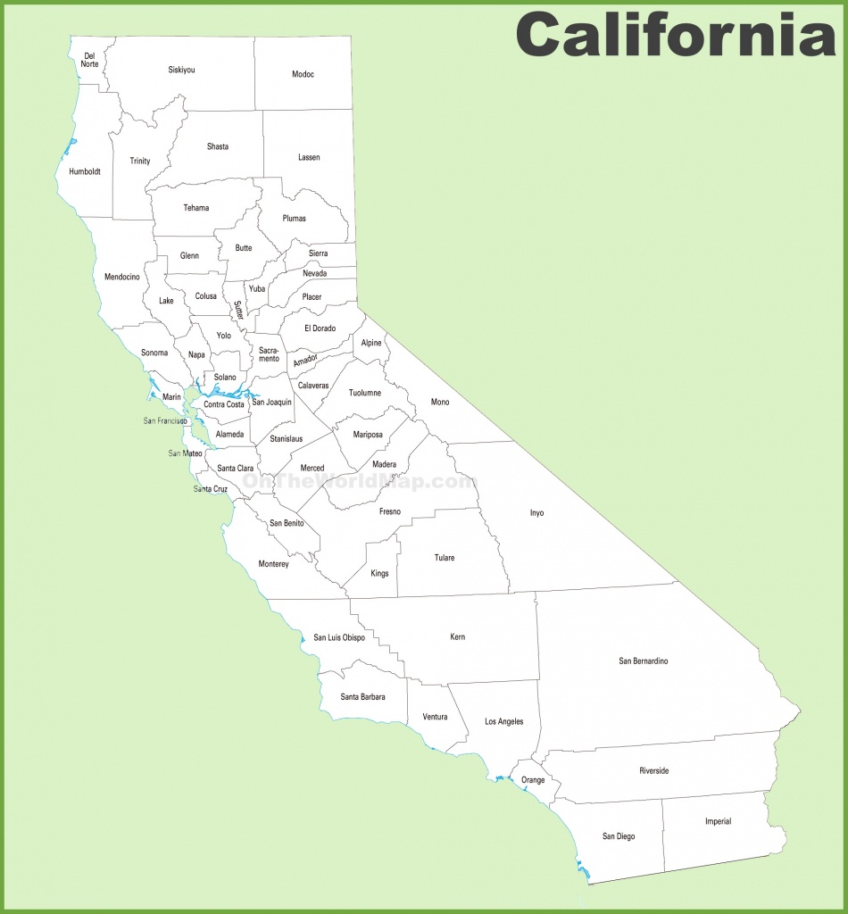 California State Maps | Usa | Maps Of California (Ca) - Show Map Of California Counties