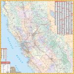 California State North Central Wall Map – Kappa Map Group   Map Of Central California