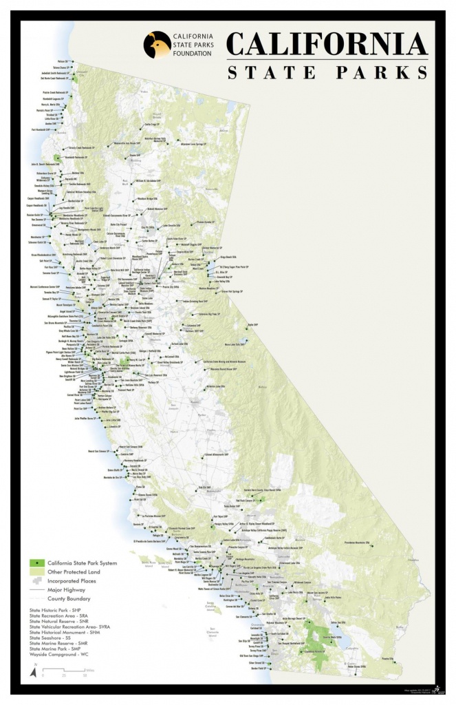 California State Park Foundation: Activities Guide - California State Parks Map
