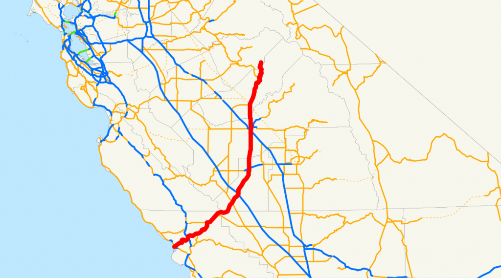 California State Route 41 - Wikipedia - Highway 41 California Map