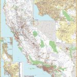 California State Wall Map W/ Zip Codes – Kappa Map Group   Southern California Wall Map