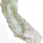 California Topographic Map | D1Softball   California Topographic Map