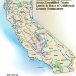 California Unratified Treaties Map   California Indian History   California Indian Map