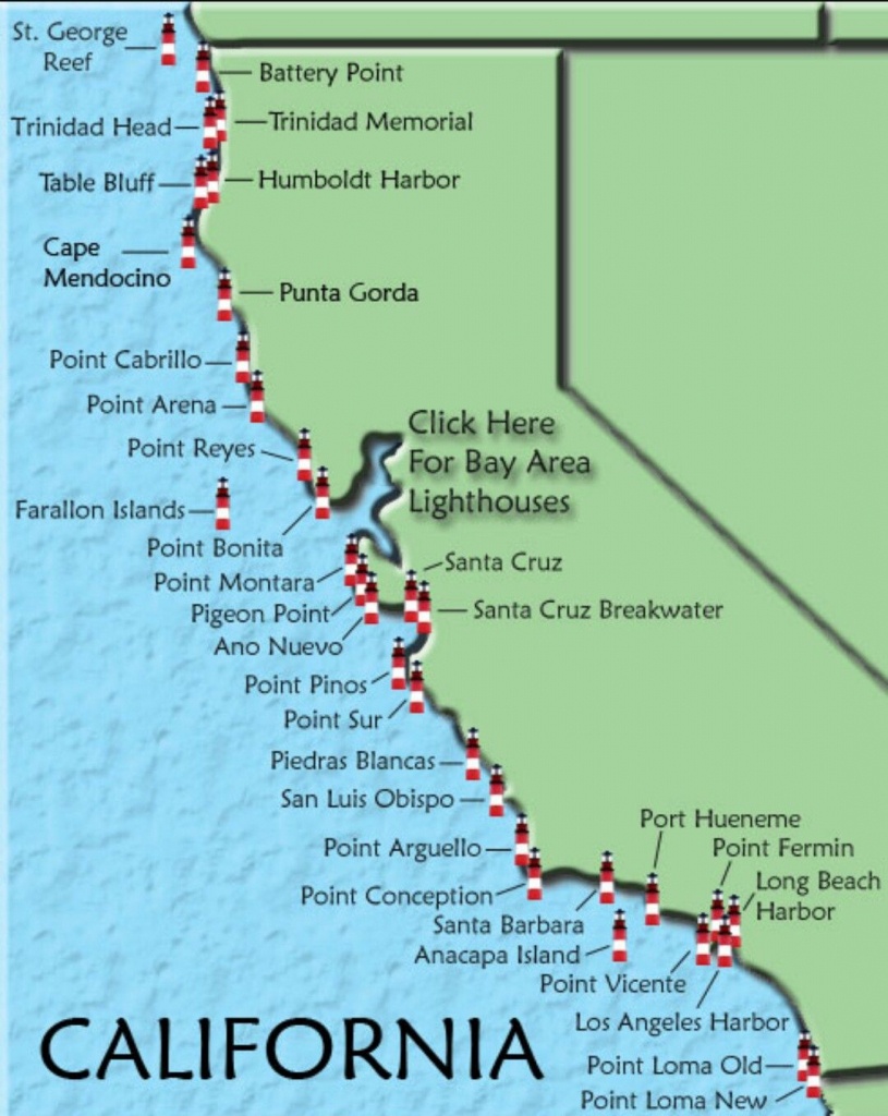 Map Of Northern California Coast Printable Maps