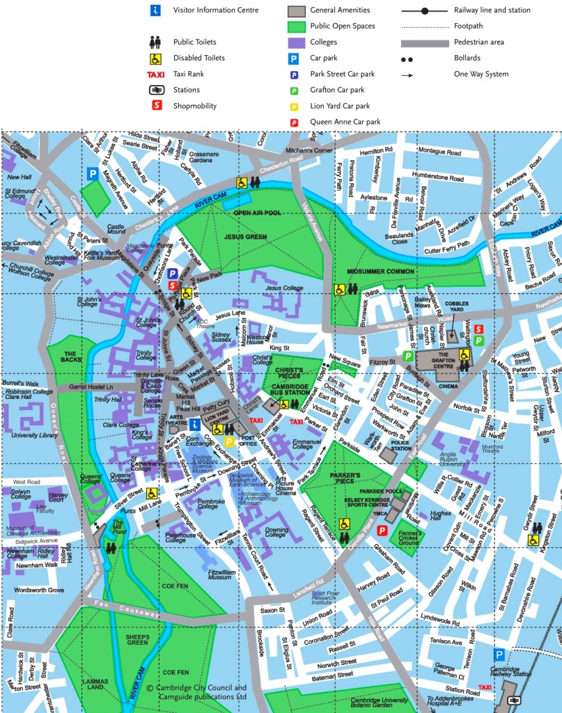 Cambridge Tourist Map Printable Map Of Cambridge Ma 