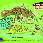Camp Maps | Caa   California Tent Camping Map