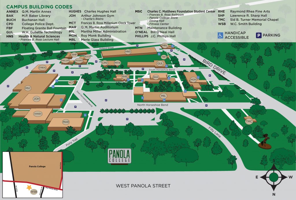 Campus Map - Carthage Texas Map