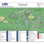 Campus Map   Lincoln Memorial University   Duke University Campus Map Printable