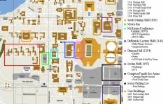 Notre Dame Campus Map Printable