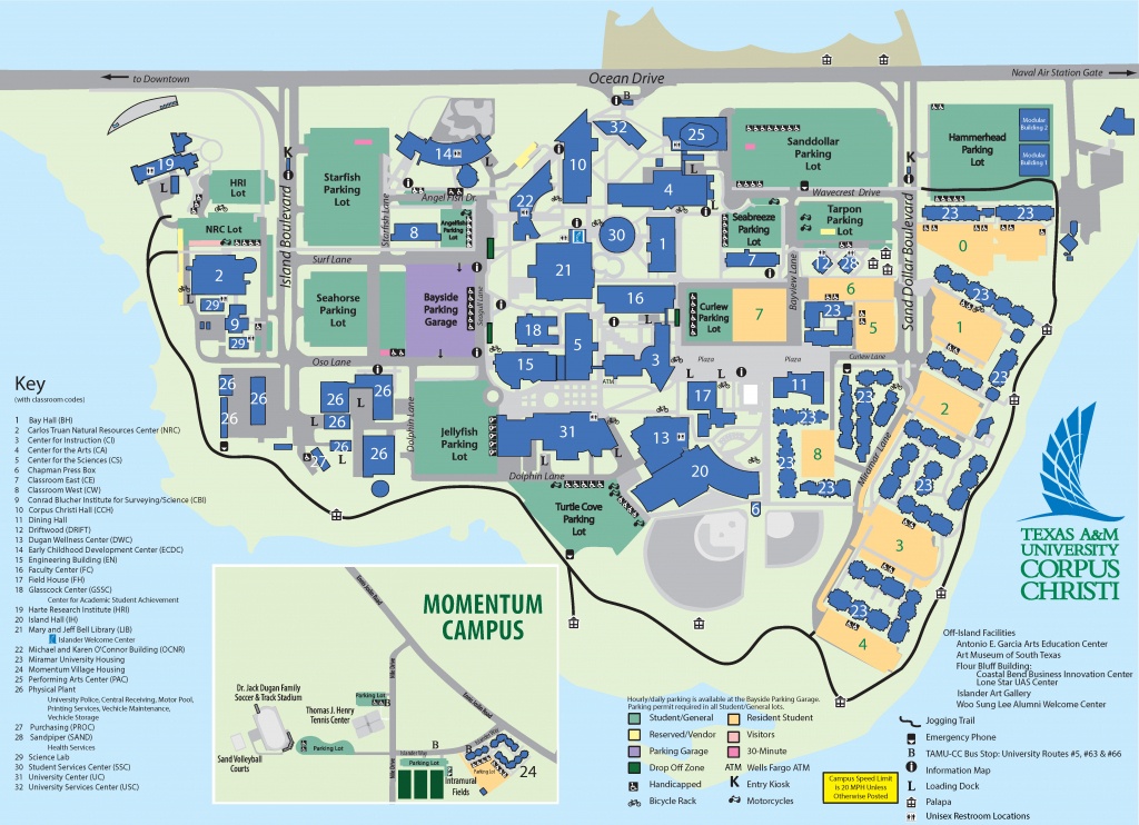 Campus Map Texas A&amp;amp;m University-Corpus Christi - Texas A&amp;amp;amp;m Location Map
